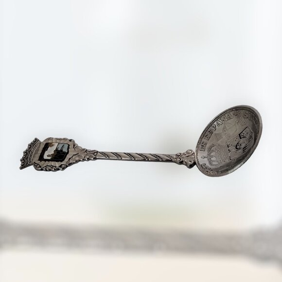 Ornate Spanish Spoon from Torremolinos Costa Del Sol Spain - Picture 8 of 8